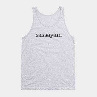 Sassayam Logo Tank Top